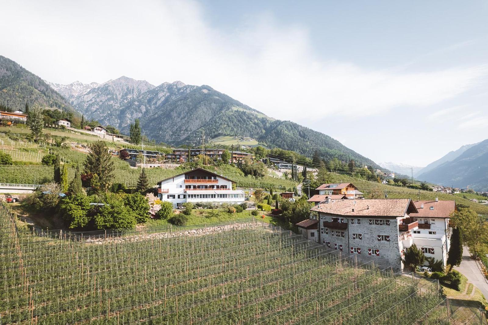 Hotel Brunnhofer Dorf Tirol Exterior foto