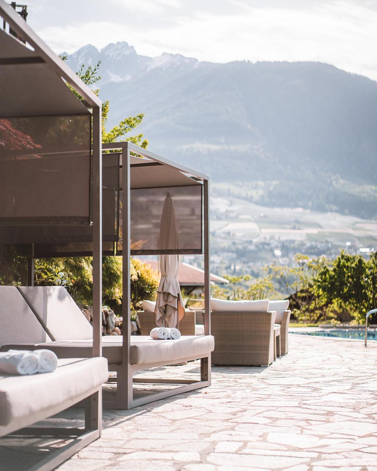 Hotel Brunnhofer Dorf Tirol Exterior foto